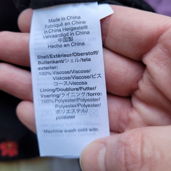 Madewell Button Down Cami in Pressed Flowers, VGUC, Size 8 - Picture 7 of 7